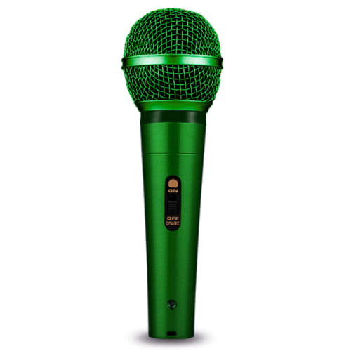 Fujirec Dynamic Microphone, 10-Piece Set with XLR Phone Cable, Wired Handheld Microphone for Vocals, Narration, Karaoke, DTM, with Switch, Unidirectio