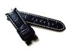 Panerai Belt Embossed Dark Night Mm Strap, Crocodile, Blue, 22/20