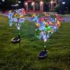 Waterproof Butterfly Lawn Lights: High-Value Villa Courtyard Illumination with Luminous Insect Design