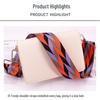 Adjustable 5cm Wide Colorful Diamond Bag Strap - Crossbody & Shoulder Strap Available