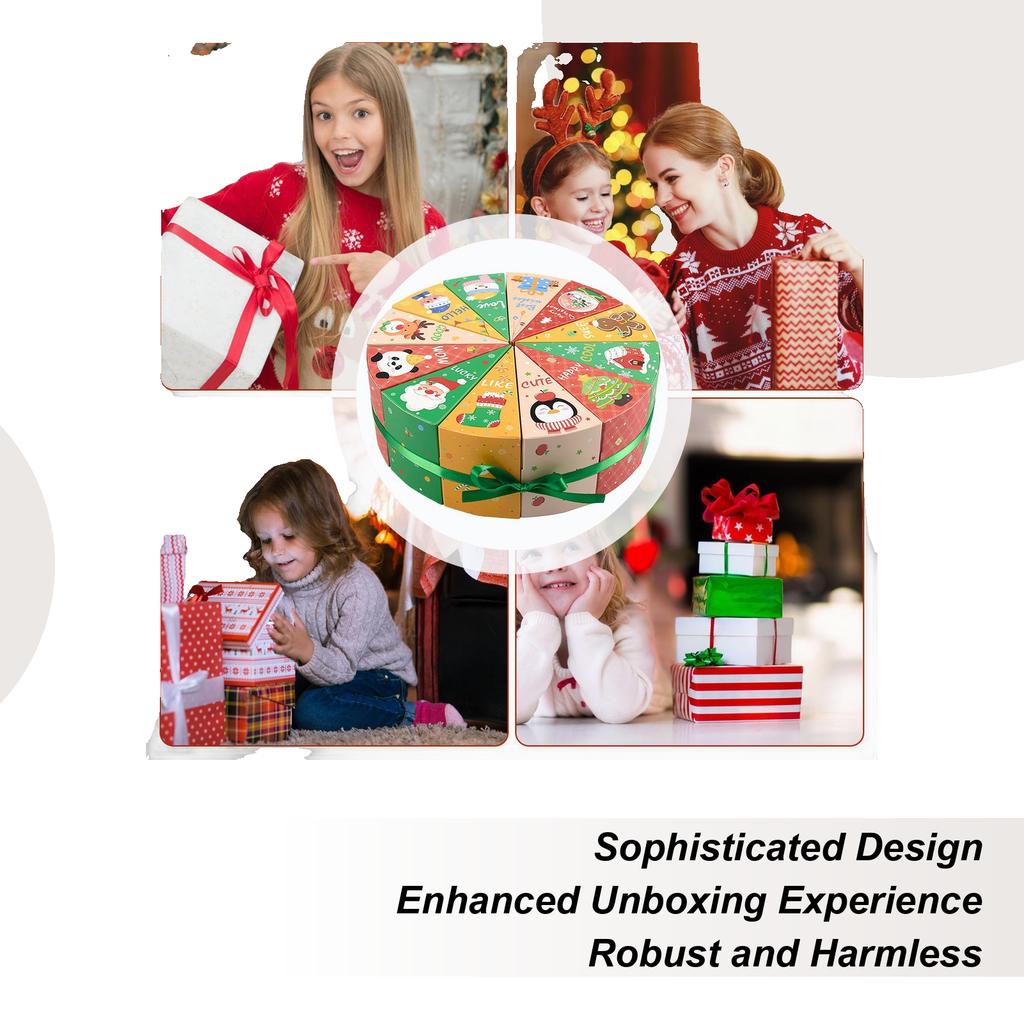 Empty Calendars Advent To Fill 12 Piece Fillable Countdown Christmas Calendar Advent Boxes To Fill For Kids Jewelry Toys Wedding