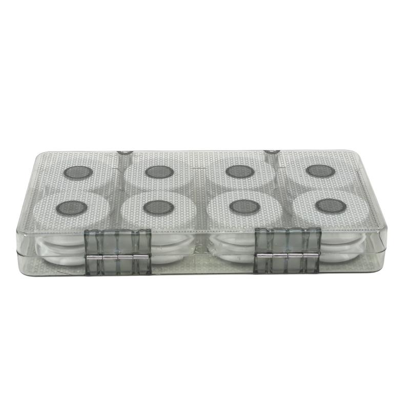 Placă de înfășurare din plastic, 8/16 buc. Linie de pescuit, arbore de sârmă, bobine de bobine, cutie cadou cadou