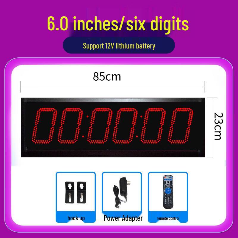 6-Digit LED Competition Timer