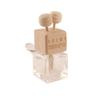 Direct Sale Car Aromatherapy Bottle Traditional Chinese Style Square Glass Perfume Bottle