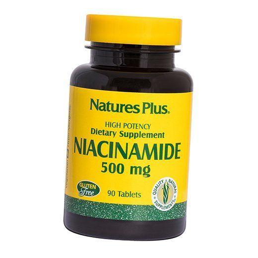 Niacinamide, Niacinamide 500, Nature's Plus 90tab (36375133)