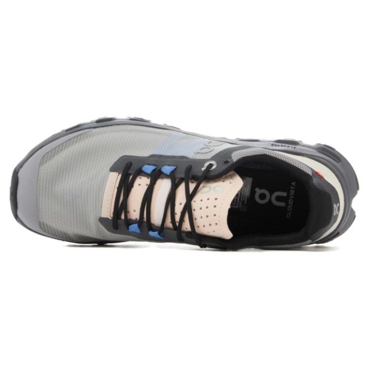 ON Cloudvista Alliage Noir Baskets Femme Gris 64.98269