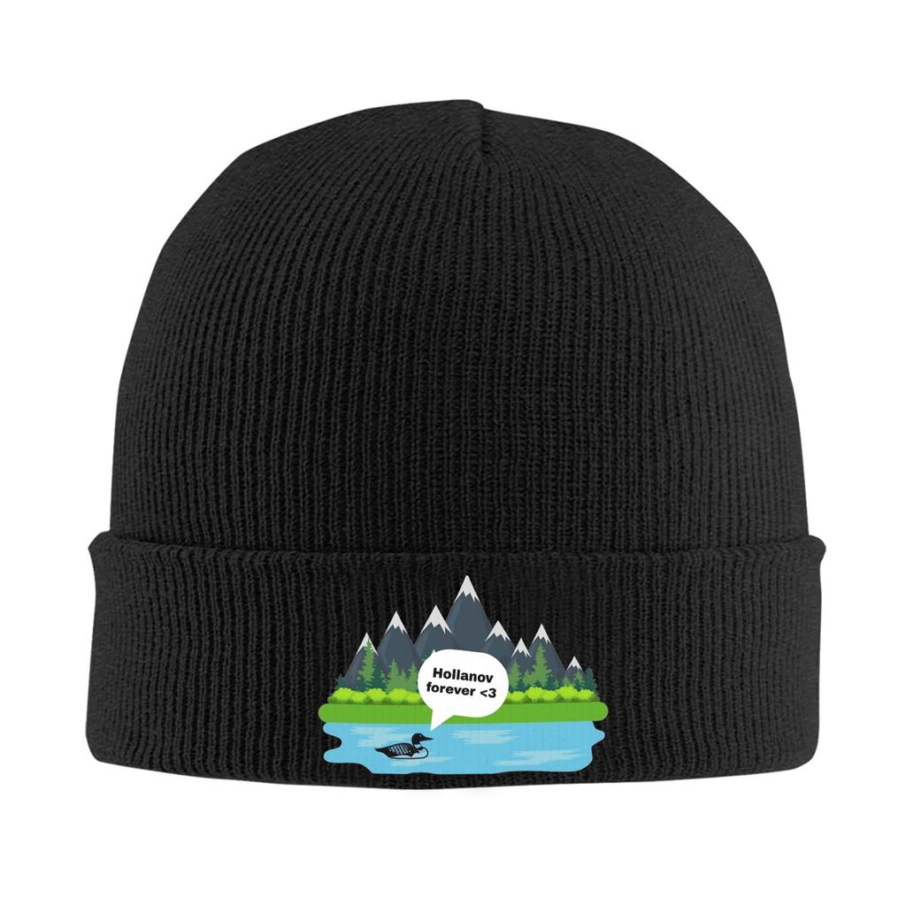 Heated Rivalry Loon Hats Autumn Winter Beanies Ski Cap Unisex Unisex Acrylic Bonnet