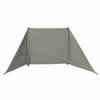 BUNDOK Bonfire Reflector BD-523 Windshield Curtain Type 100% Cotton Lightweight Compact Khaki with Storage Case Regular