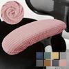2pcs Polar Fleece E-sports Office Armrest Cover Gaming Chair Armrest Slipcovers Office Home Decor (Only Cover Chair Not Included)