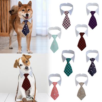 Orta Pet Smokin için Pet Papyon Ayarlanabilir Pet Köpek Kedi Kravat