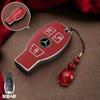 For Mercedes Benz A B C E Class GLS GLA GLK GLC CLS CLA W204 W205 W212 W463 W176 Keyless Car Key Case Cover Shell Accessories IJ1