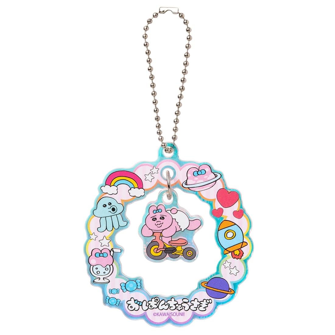 Takara Tomy Arts Трусики Кролик Качающийся Акриловый Брелок Трусики Кролик (ТАКАРАТОМИ ИСКУССТВА) (Санринша)