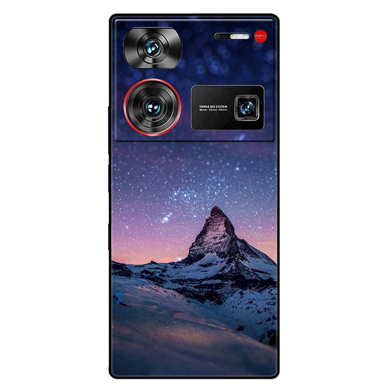 For ZTE Nubia Z60 Ultra 5G Case Silicon Fashion Space Wolf TPU Painted Coque Funda for Nubia Z60Ultra 5G NX721J Cover Protective