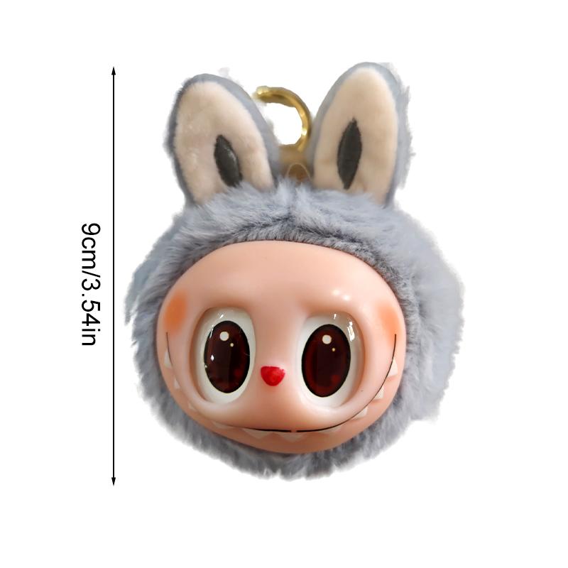 1Pc Plush Cute Plush Pendant Internet Celebrity PP Cotton Collectible Toy Labubu Pendant