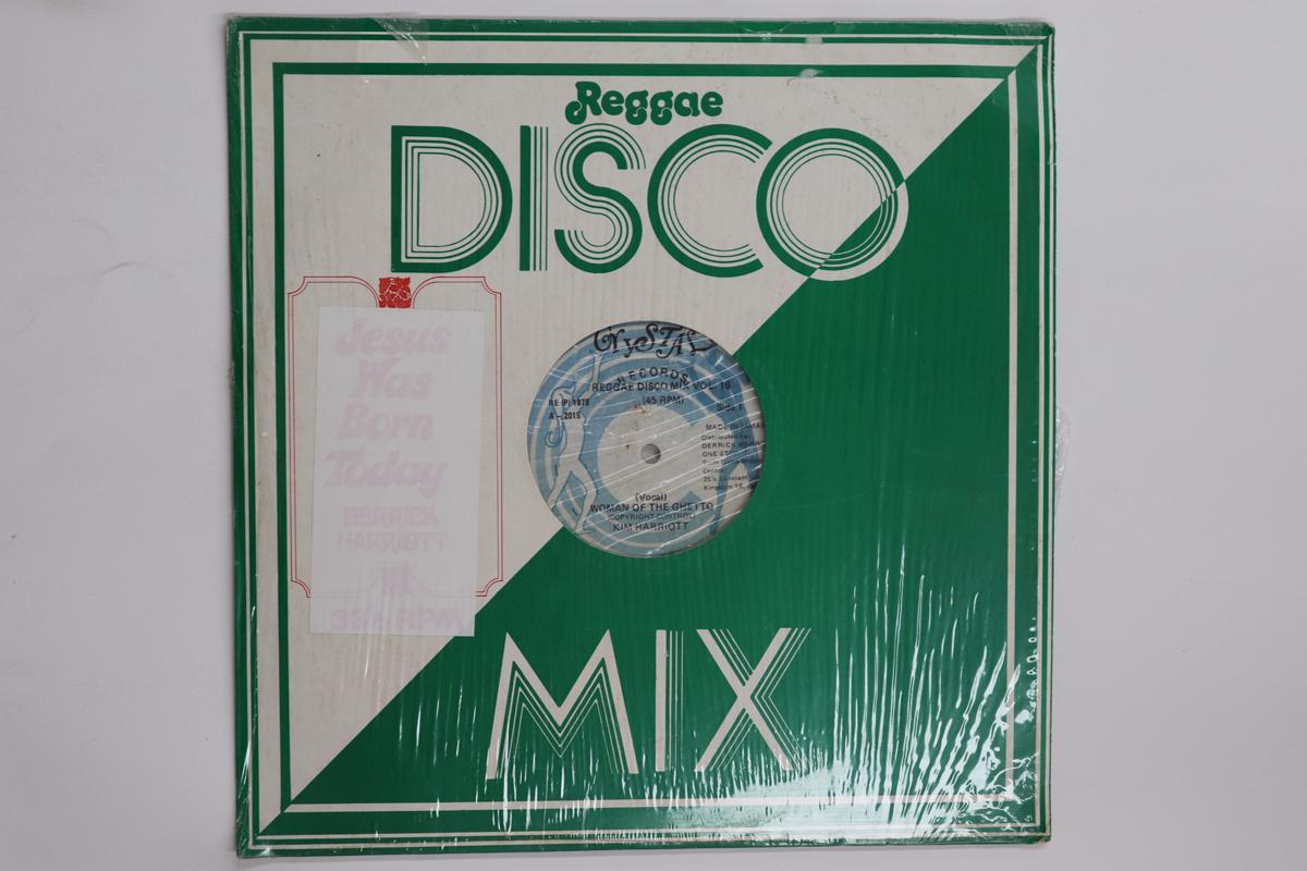 

12inch Record KIM HARRIOTT DEAN FRASER Woman Of The Ghetto 2015 CRYSTAL RECORDS 1979 Jamaica Reggae Ska Dub Used