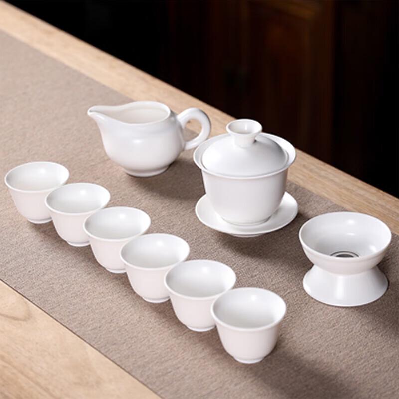 

Wushiyuan Ding Kiln Gaiwan 10-Piece Tea Set