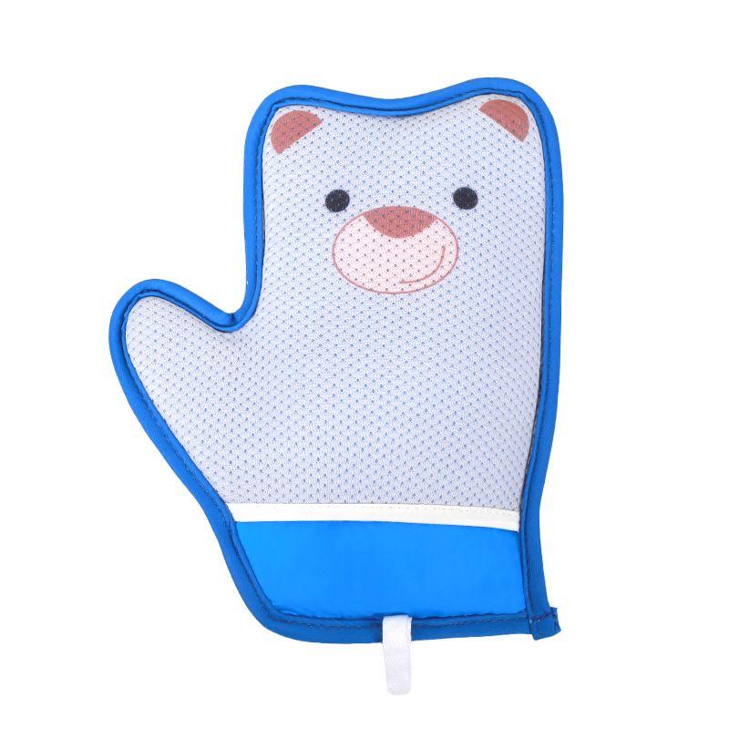 

Pet Gloves Electrostatic Hair Removal Gloves Two-Way Hair Removal Brush Cartoon Cute Easy Storage Pet Supplies Cleaning Gloves Cartoon bear