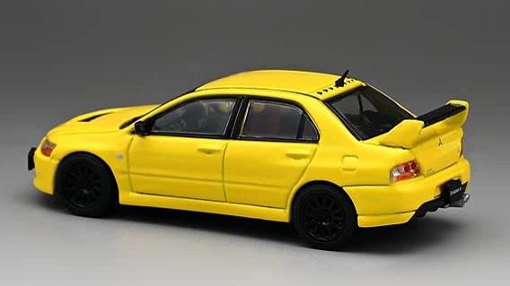 CM MODEL Mitsubishi Lancer Evolution IX Yellow Finished Product 1/64