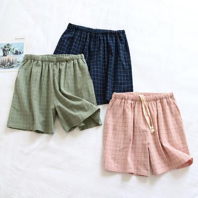 Erkek Pijama Altı Kadın Şort Sonbahar İlkbahar Uyku Yumuşak Moda