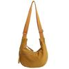 Shoulder bag Japanese bag Summer women's 2025 new messenger bag Fashion underarm bag Moon tooth bag Foreign style dumpling bag