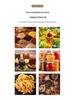 1/6 Double Layer Slanted Tray Rack with Lid for Milk Tea Shop Seasonings and Fruit Powders