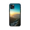 Black tpu case for iphone 5 5s se 2020 6 6s 7 8 plus x 10 XR XS 11 12 mini pro MAX back cover Winter Snow Mountain Scene