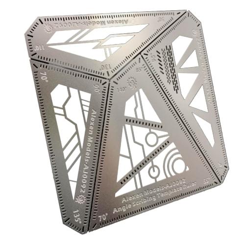 

Felimoa Slotting Guide, Angle Measurement Template, Plastic Model Kit, Set of 4