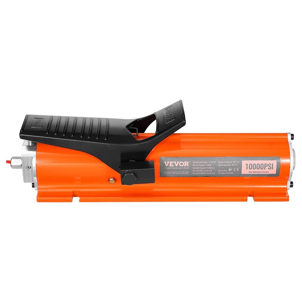 Air Hydraulic Pump Air Actuated Foot Pump 10,000PSI Frame Machine Pump