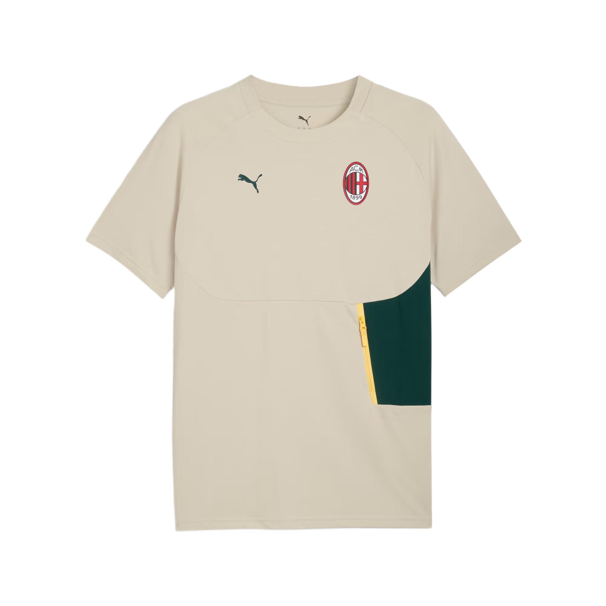 Puma Мужская футболка с коротким рукавом AC Milan DryCELL TECH приталенного кроя с круглым вырезом 782393-18 M