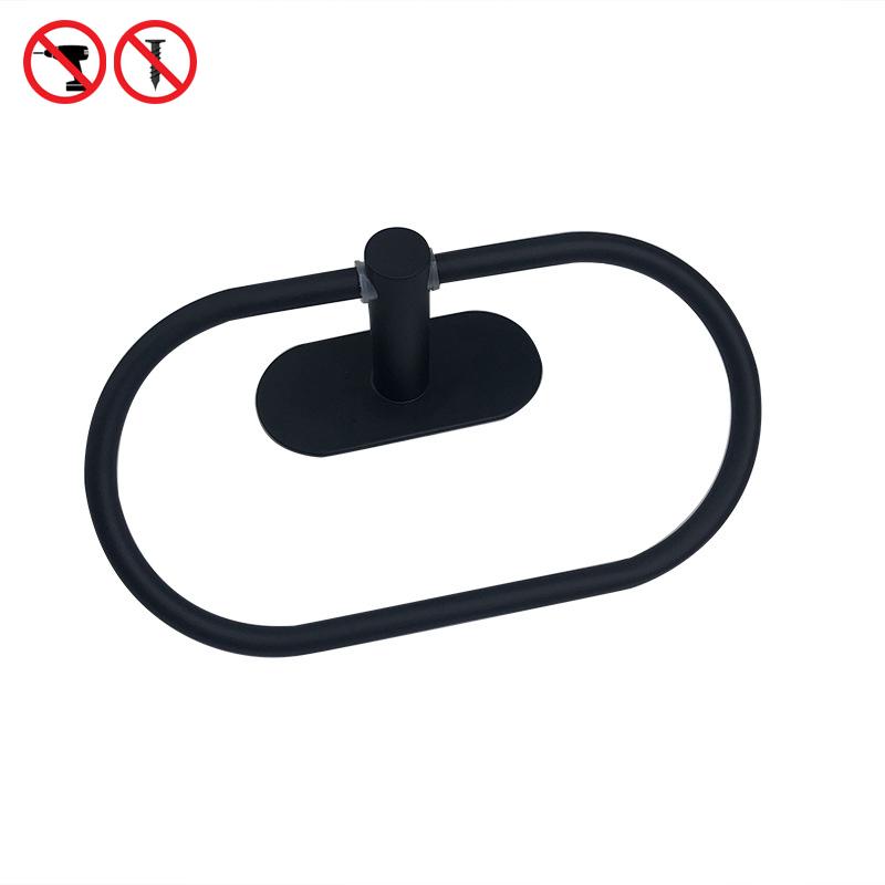 ELLEN Bathroom Hardware Set Brushed Gold Robe Hook Towel Bar Toilet Paper Holder Bath Bathroom Accessories EL1001G