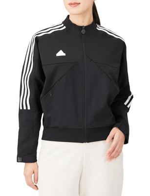 Casaco de Treino Adidas Feminino Tiro, KLU80, Preto (IP1695), Tamanho L
