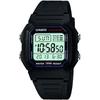 Casio W800H-1A Standard Digital Watch Black Resin Band Water Resistant 100m