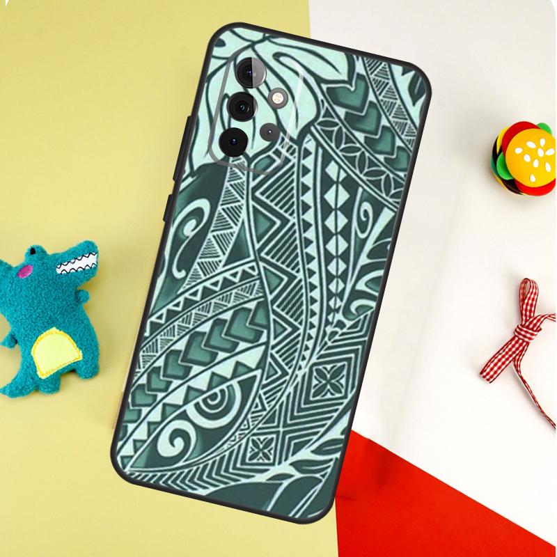 Hawaiian Ornament For Samsung Galaxy A54 A34 A14 A55 A35 A15 A53 A33 A13 A05 A06 A16 A22 A32 A52 Phone Case