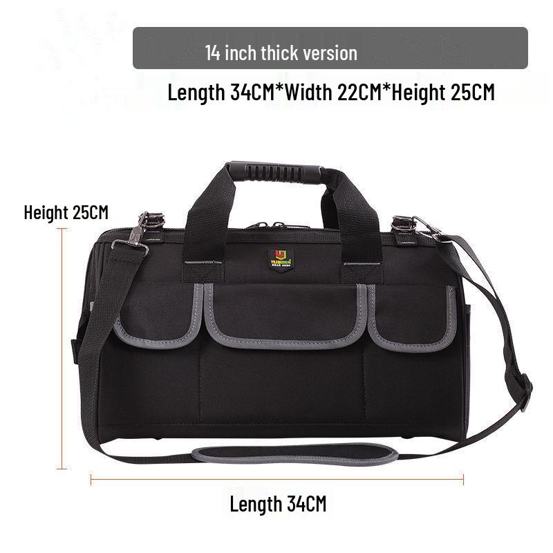 Large Capacity Multifunctional Electrician & Woodworking Tool Bag
