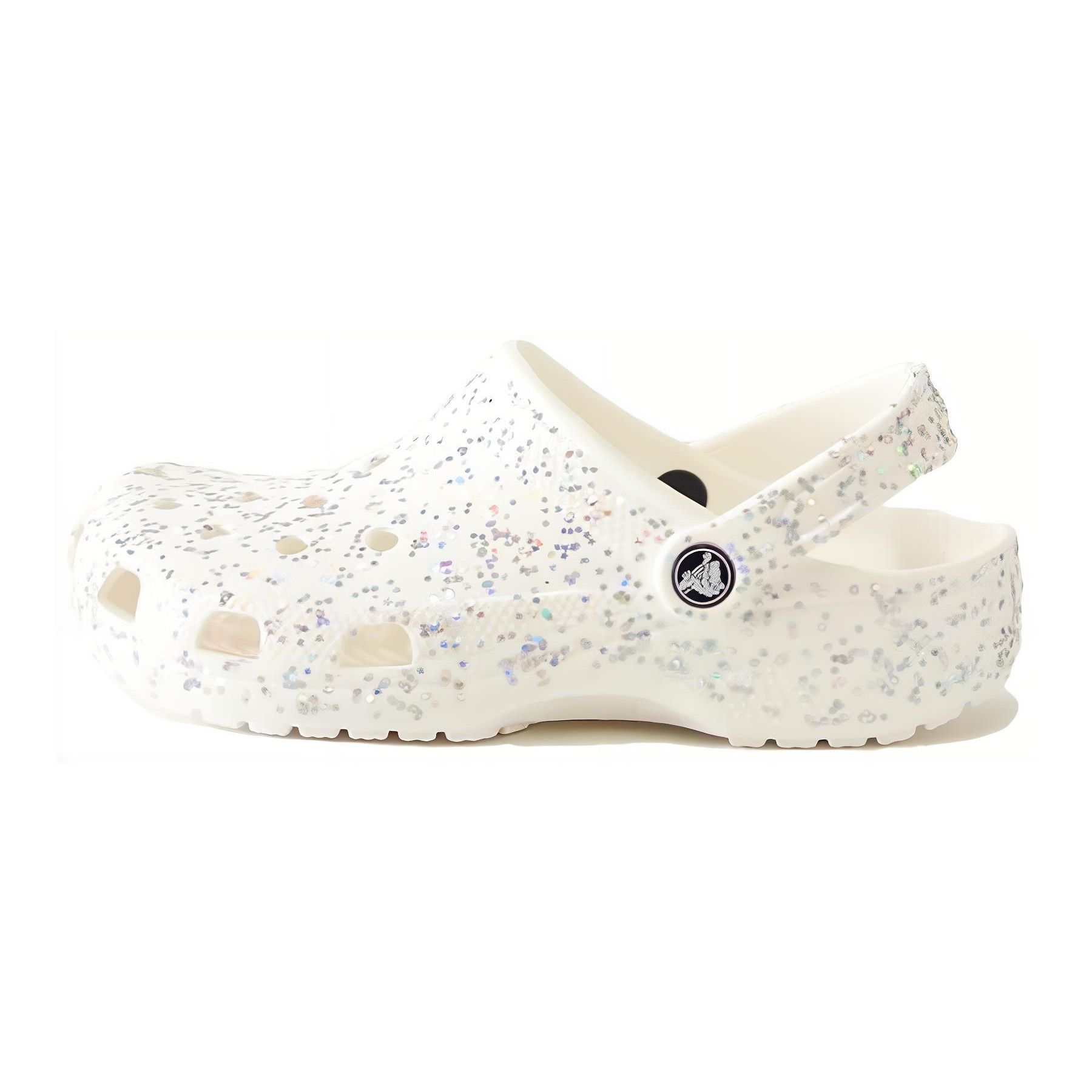 

Crocs Childrens Non-Slip Shock Absorbing Sandals Kids Sandals White 208619-100 30-31