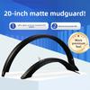 Ultra-Light 20 Inch Mountain Bike Mudguard Full Coverage Mud Tile Wide Water Board Bicycle Riding Equipment Accessories