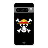 Case for Google Pixel 8 Pro One Piece Pirate Rap Flag and Straw Hat