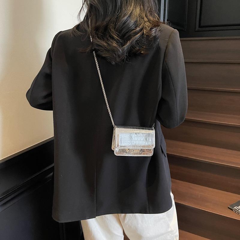 Stylish and simple bag women's chain trend small square bag summer casual messenger bag new shoulder bag