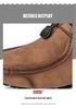 Spring Plus Size Hand-stitched Men's Leather Moccasins - Fashionable & Versatile Casual Shoes