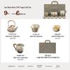 Ba Qian Xing Ceramic Kung Fu Tea Set