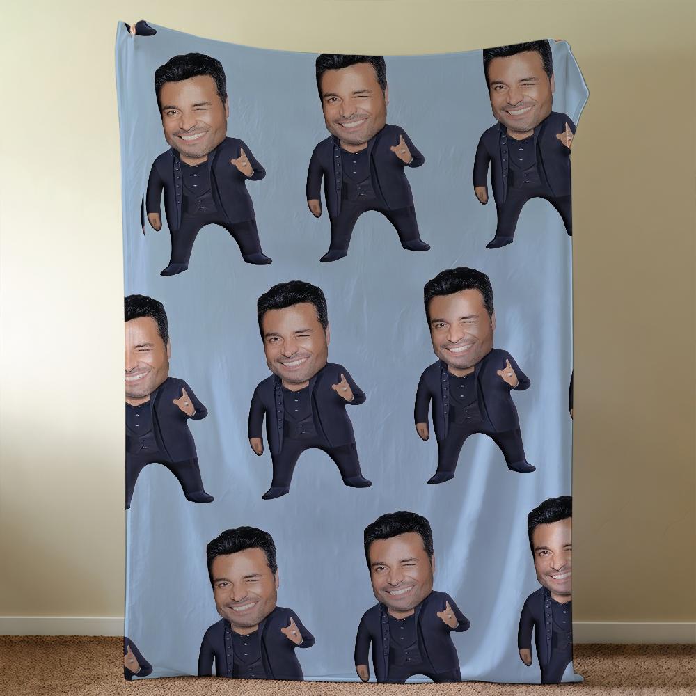 Chayanne Puerto Rican Singer Blanket Throw Super Cosy Plush Living Room Sofa Couch Childish Birthday Gifts
