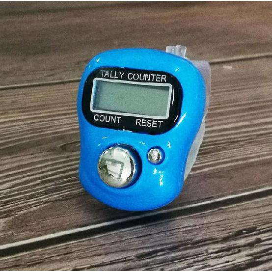 Digital Finger Ring Tally Counter Håndholdt strikkerader Counter Clicker NY Mini Point Marker Counter LCD