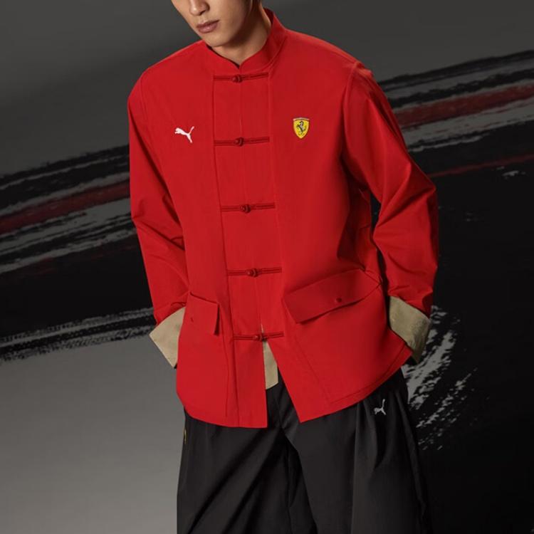 New PUMA X Ferrari , Forever Jacket Men's Race Red 02 634325-02