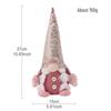 High-end Knitted Christmas Gnome Plush Ornament with Pointed Hat