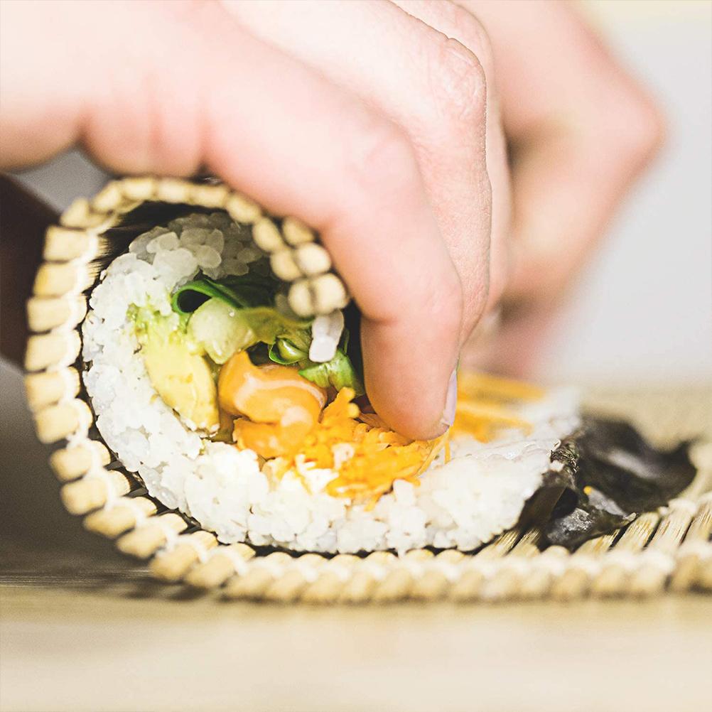 3pcs Bamboo Sushi Rolling Mat Set for DIY Sushi Making