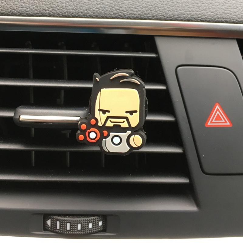 

Adorable Cartoon Air Freshener Conditioning Vent Clip With Premium Perfume For Car Interior Stark
