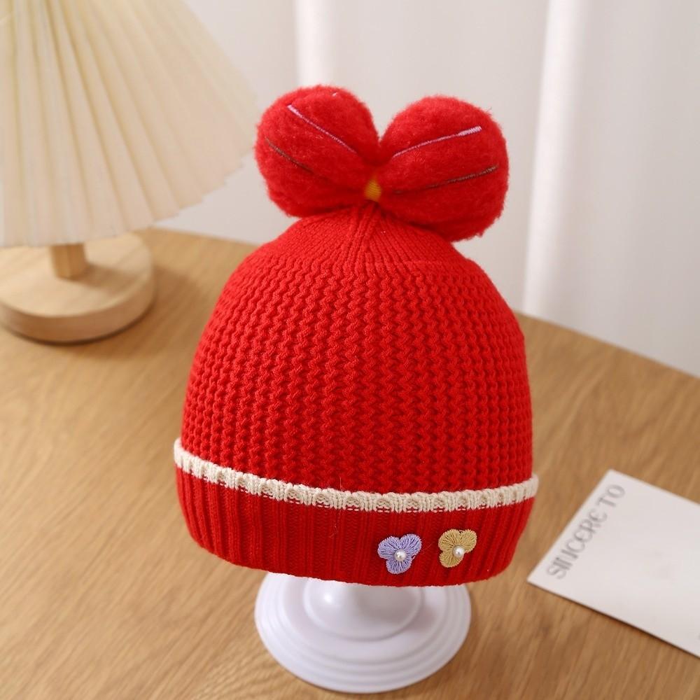 Schleife Beanie Mütze Winddicht Überziehmütze Neu Ohrenschutz Mütze Baby