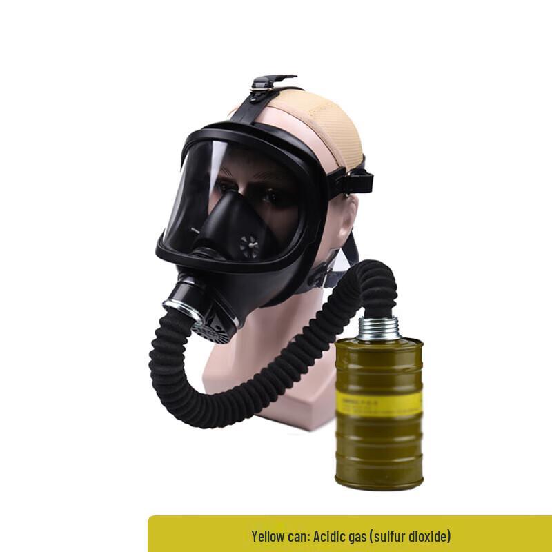 Yingzuilong Self-Suction Gas Mask with Acid Gas Filter One Size