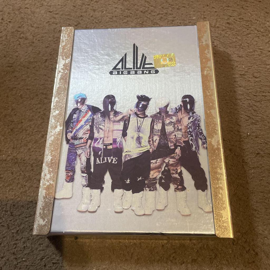 [USED] BIGBANG ALIVE Mini Album Discontinued CD