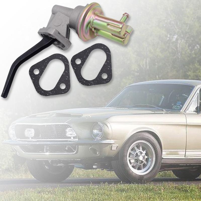 Mechanical Fuel Pump M6588 Mechanical Metal Fuel Pump Replacement Mechanical Fuel Pump for Ford Bronco 1974-1969